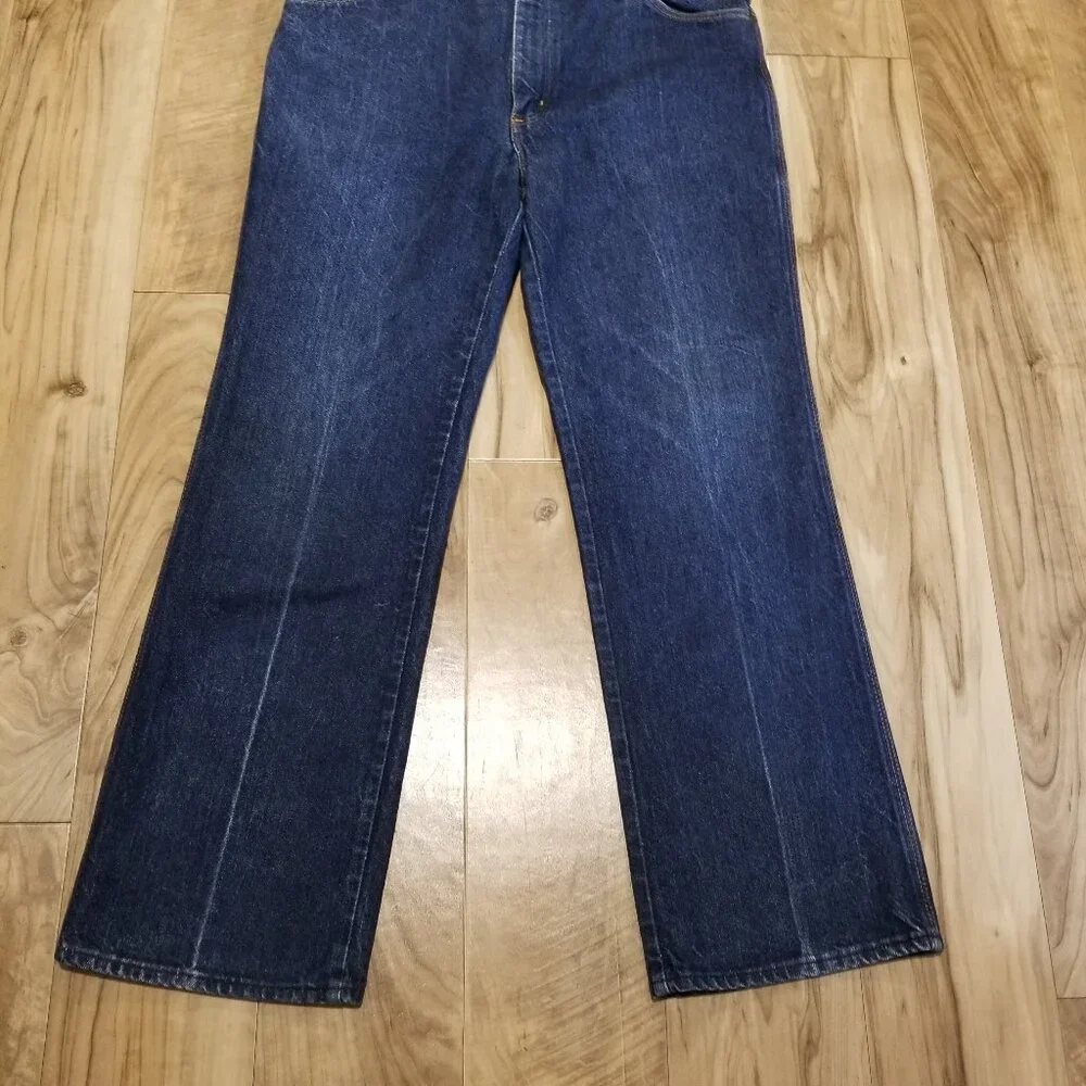RARE Wrangler Cowboy Dress Jeans 36x30 Mens 80s Vintage